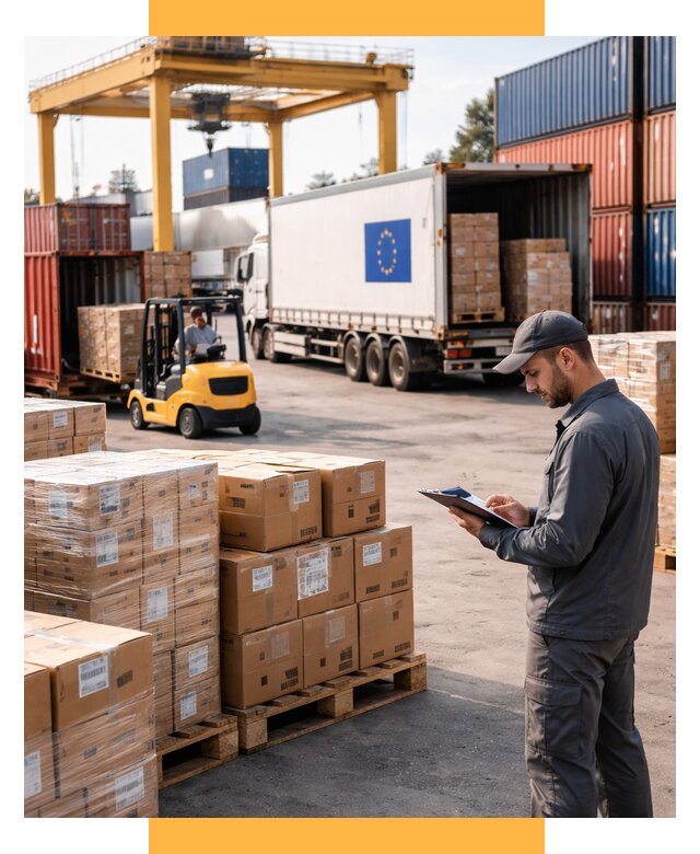 Доставка грузов из Европы от 12562 р., логистика СетСервис-Нвт