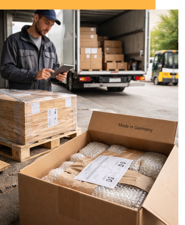 Доставка грузов из Германии от 47106 руб с таможенным оформлением
