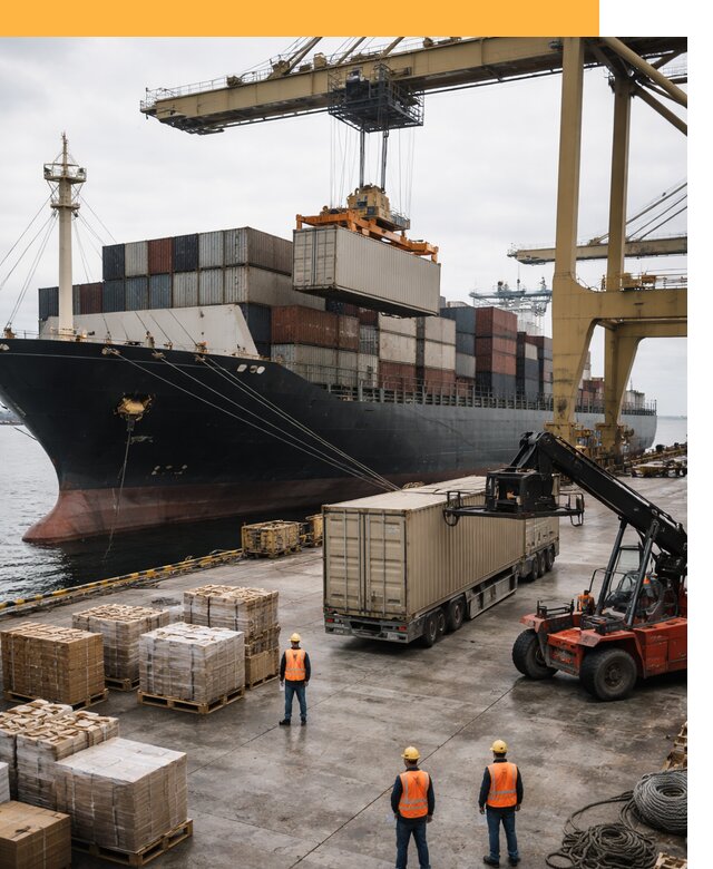 Морские перевозки из Индии: доставка FCL/LCL, таможня от 125616