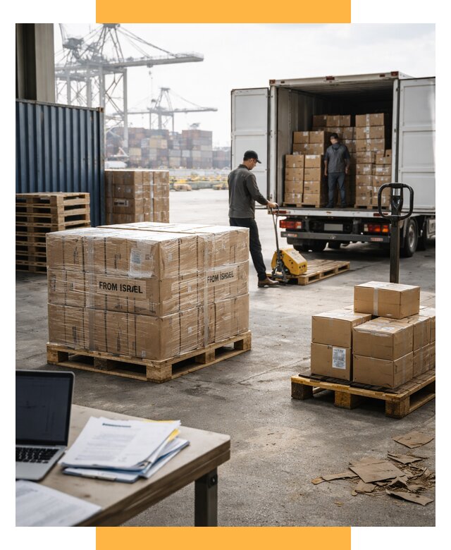 Доставка грузов из Израиля от 15702 р., логистика от СетСервис-Нвт