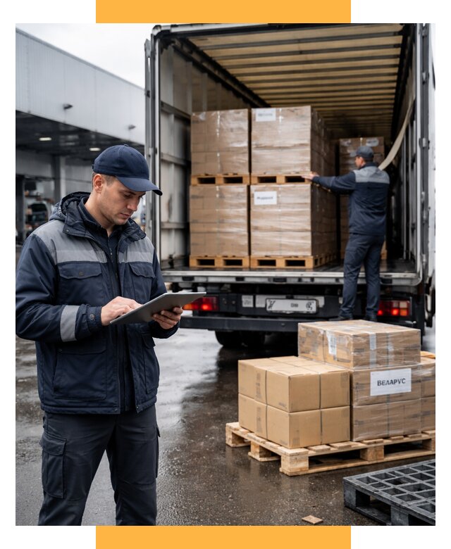 Доставка грузов из Беларуси от 15702 р. логистика СетСервис-Нвт