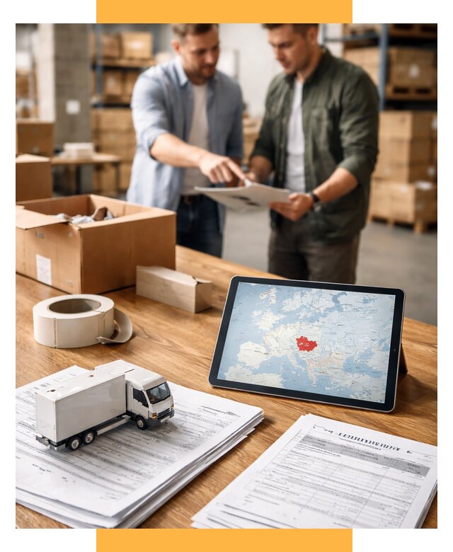 Доставка грузов в Чехию от 36638 р. - логистика СетСервис-Нвт