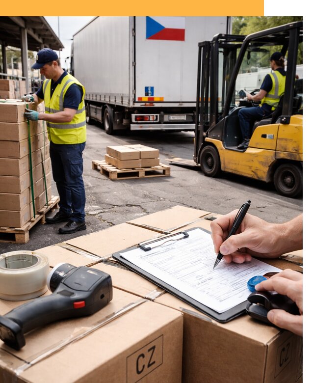 Доставка грузов в Чехию от 36638 руб, международные перевозки