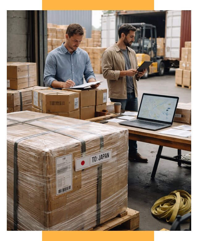 Доставка грузов в Японию от 26170 р., логистика СетСервис-Нвт