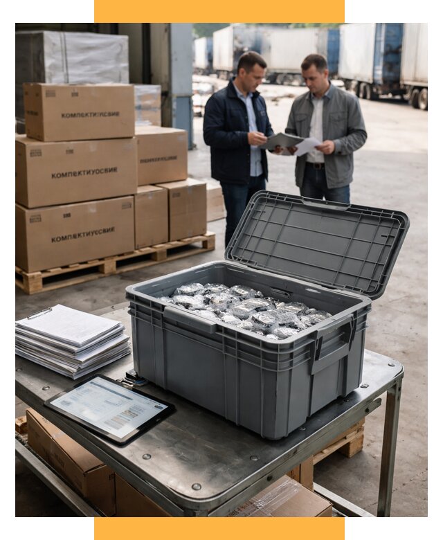 Перевозка комплектующих из Китая от 6804 р. | СетСервис-Нвт