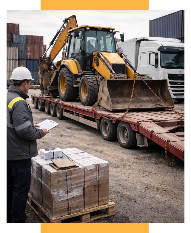 Международная перевозка спецтехники от 47106 р., СетСервис-Нвт