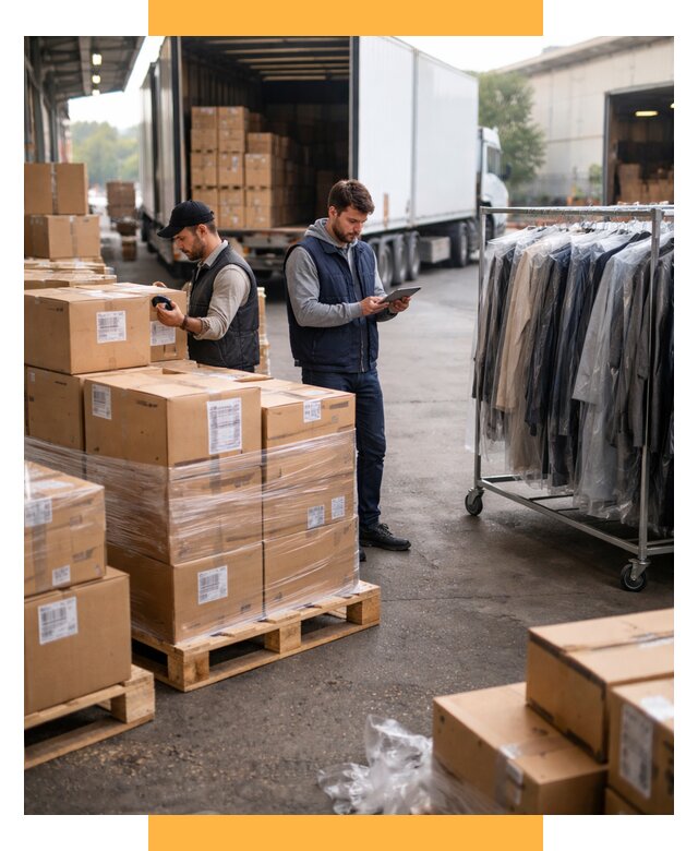 Перевозка и доставка одежды из Китая от 7851 р., СетСервис-Нвт