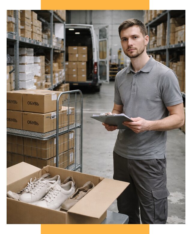 Доставка обуви из Китая и Турции от 4711 р. СетСервис-Нвт