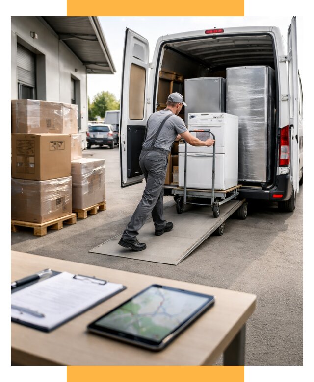 Перевозка бытовой техники от 6804 р. - логистика СетСервис-Нвт