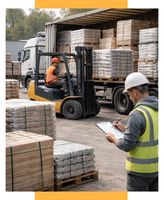 Перевозка строительных материалов от 5757 р. | СетСервис-Нвт