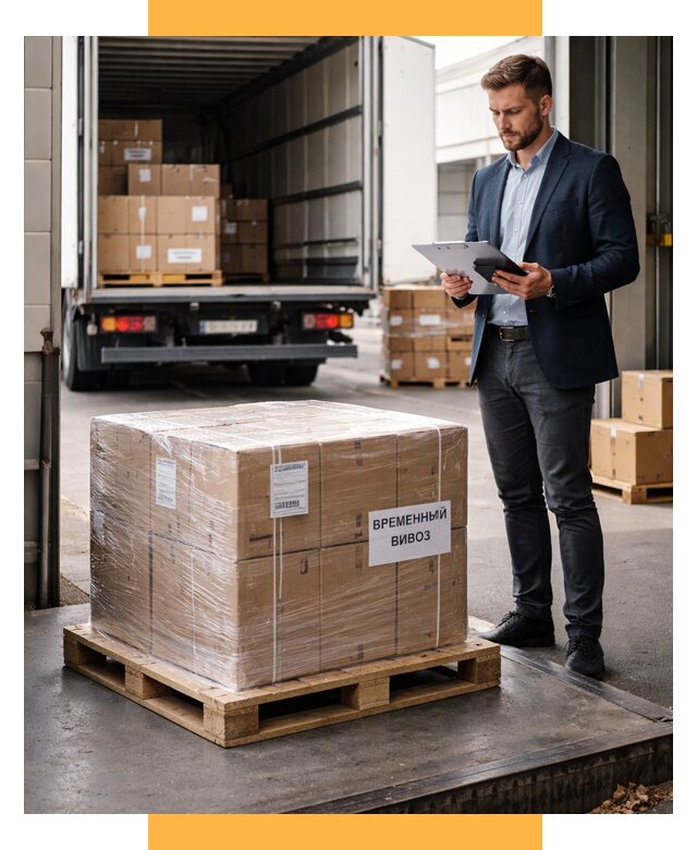 Временный вывоз товаров под ключ от 8374 р. | СетСервис-Нвт