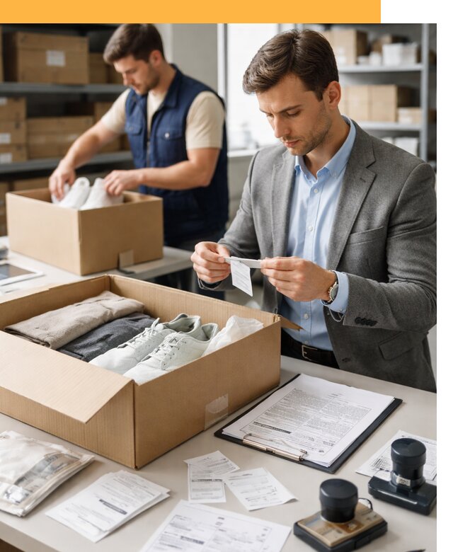 Таможенное оформление одежды и обуви по выгодной цене от 6804 руб