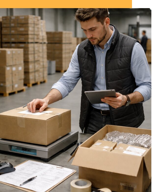 Инспекция товара перед отправкой контроль качества и комплектации от 4711 руб