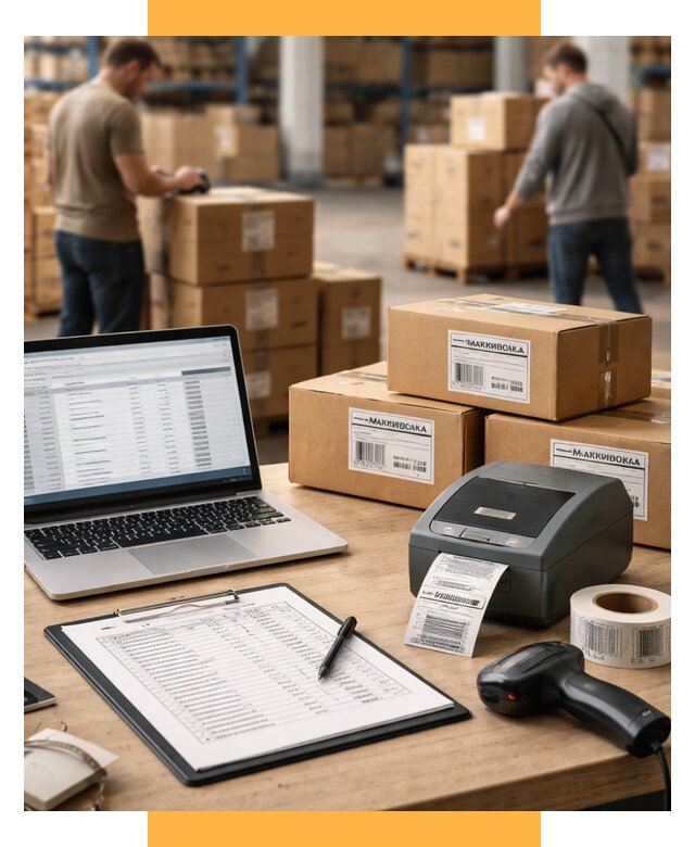 Маркировка импортных товаров от 4711 р. под ключ, СетСервис-Нвт