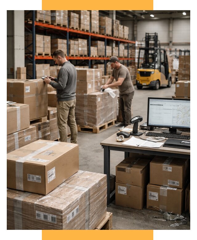 Склад консолидации в Европе от 6804 р., услуги СетСервис-Нвт